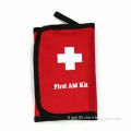 First-aid Kit, Includes 5cm x 2.5m, 5-rolls Gauze Bandage and 4-piece Alcohol Pads